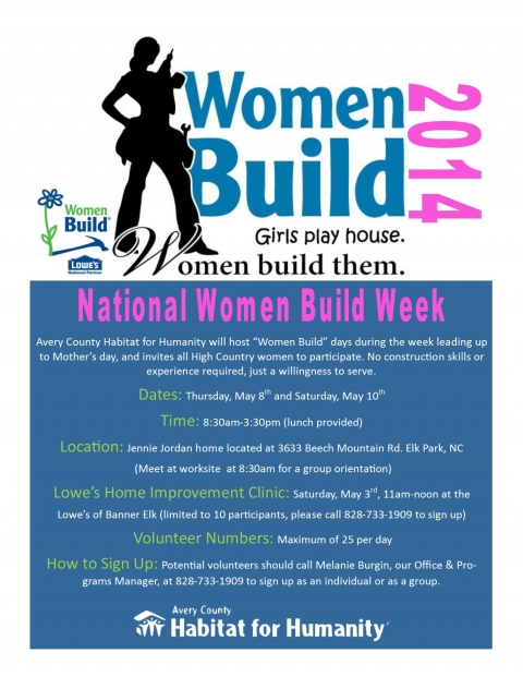Women Build 2014
